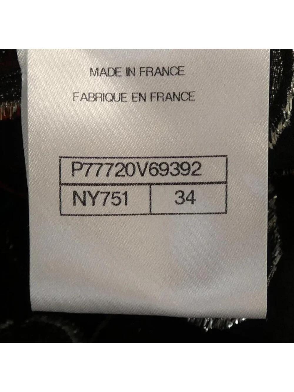 Chanel Jacket Black